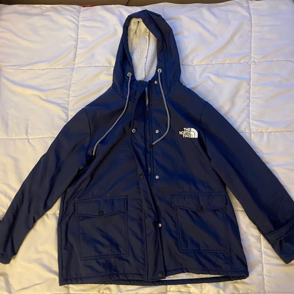 Black North Face Hooded Jacket